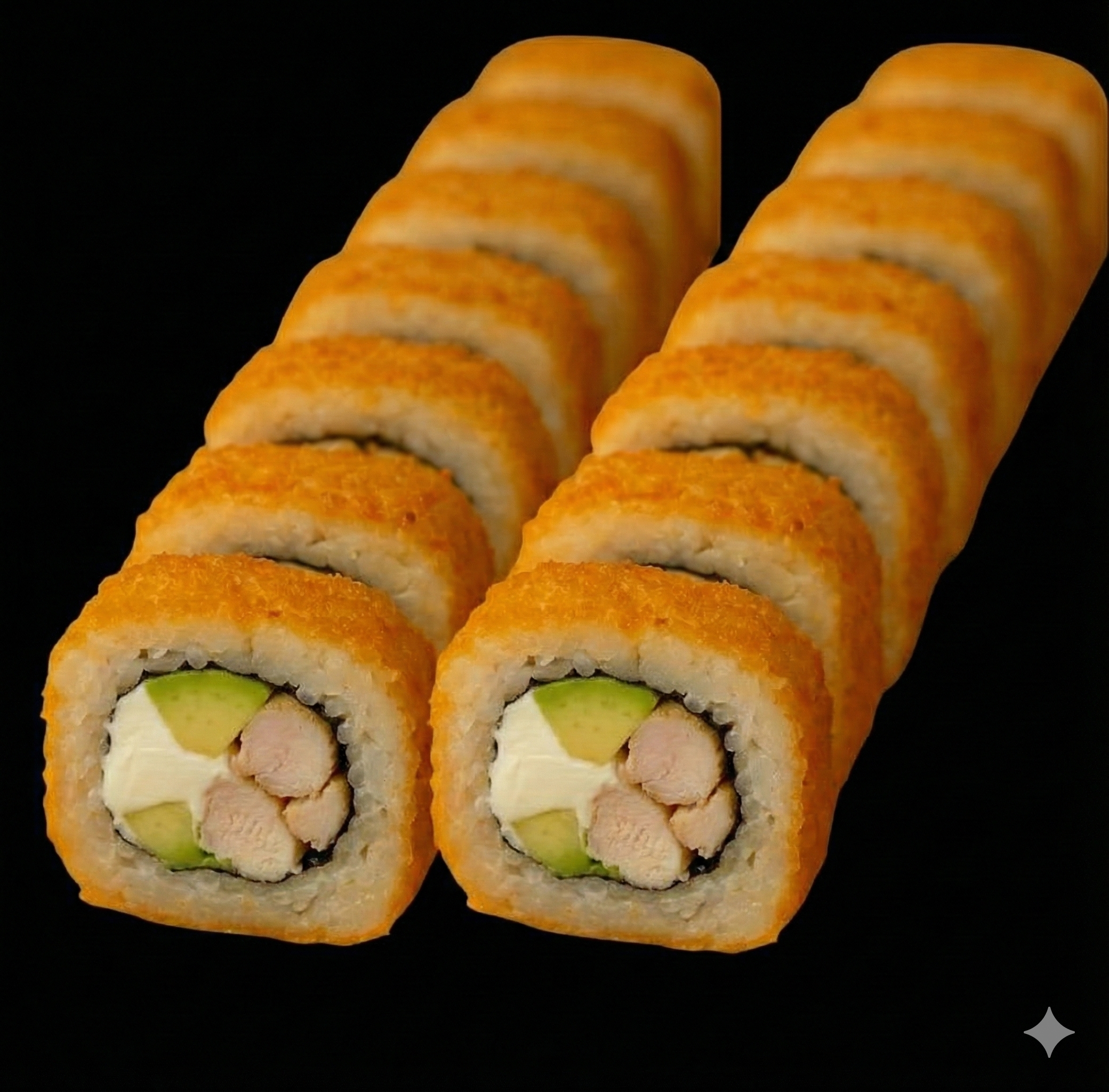 Pollo Queso y Palta - Promociones 20 piezas  - Roll21 Sushi Los Ángeles Chile