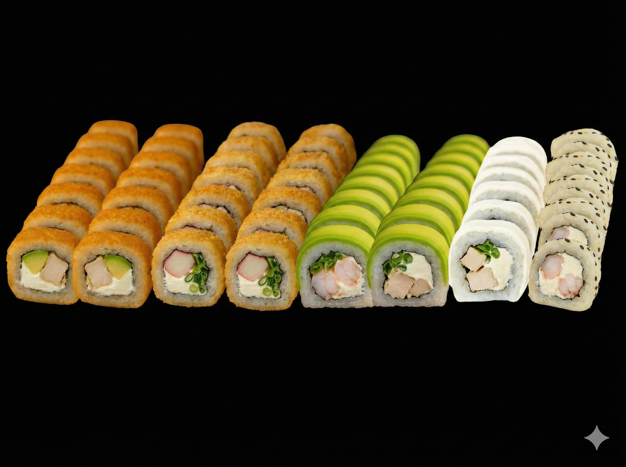 promo 80-B - Promociones 80 piezas  - Roll21 Sushi Los Ángeles Chile