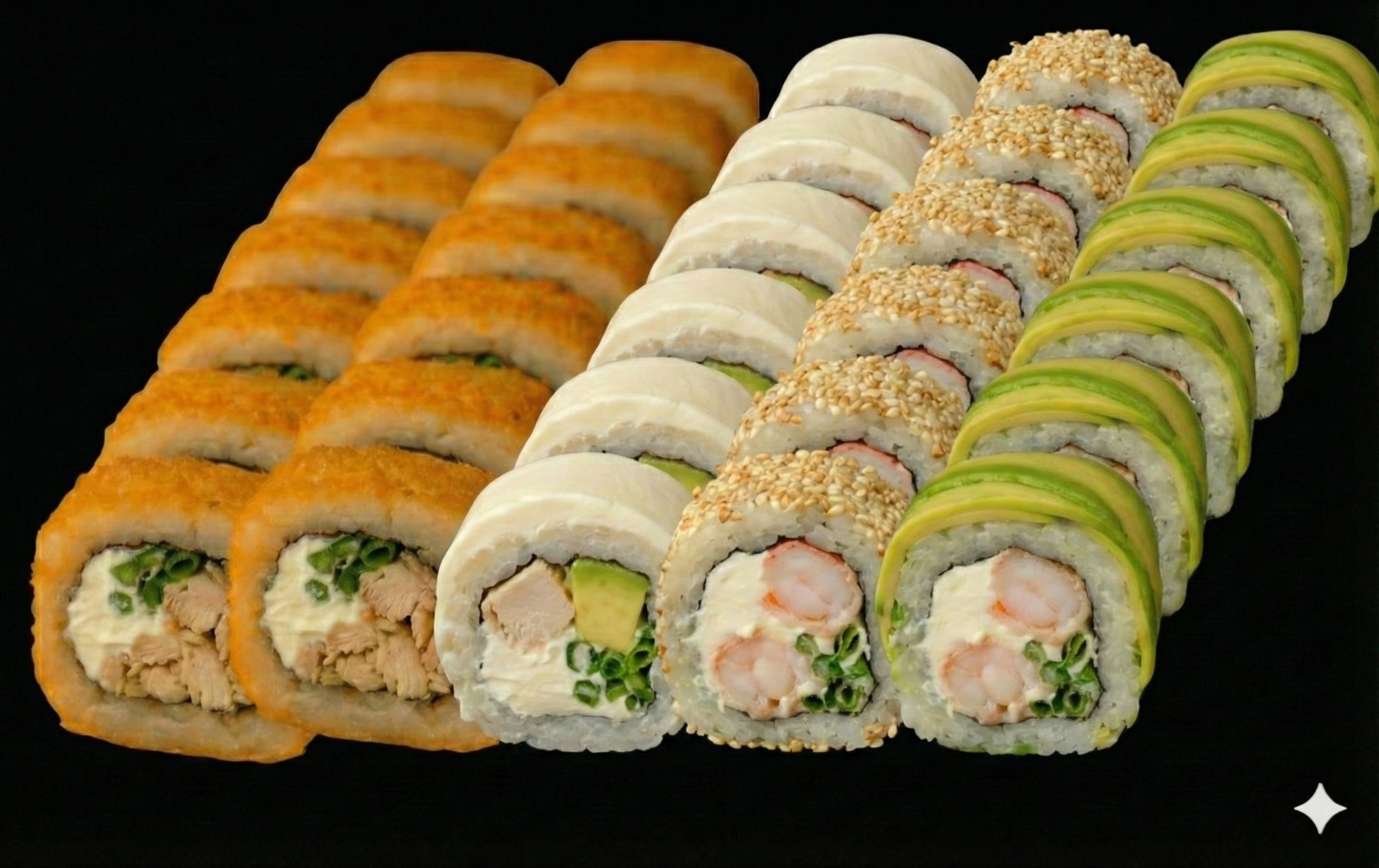Mix 50-2 - 50 Piece Promotions - Roll21 Sushi Los Ángeles Chile