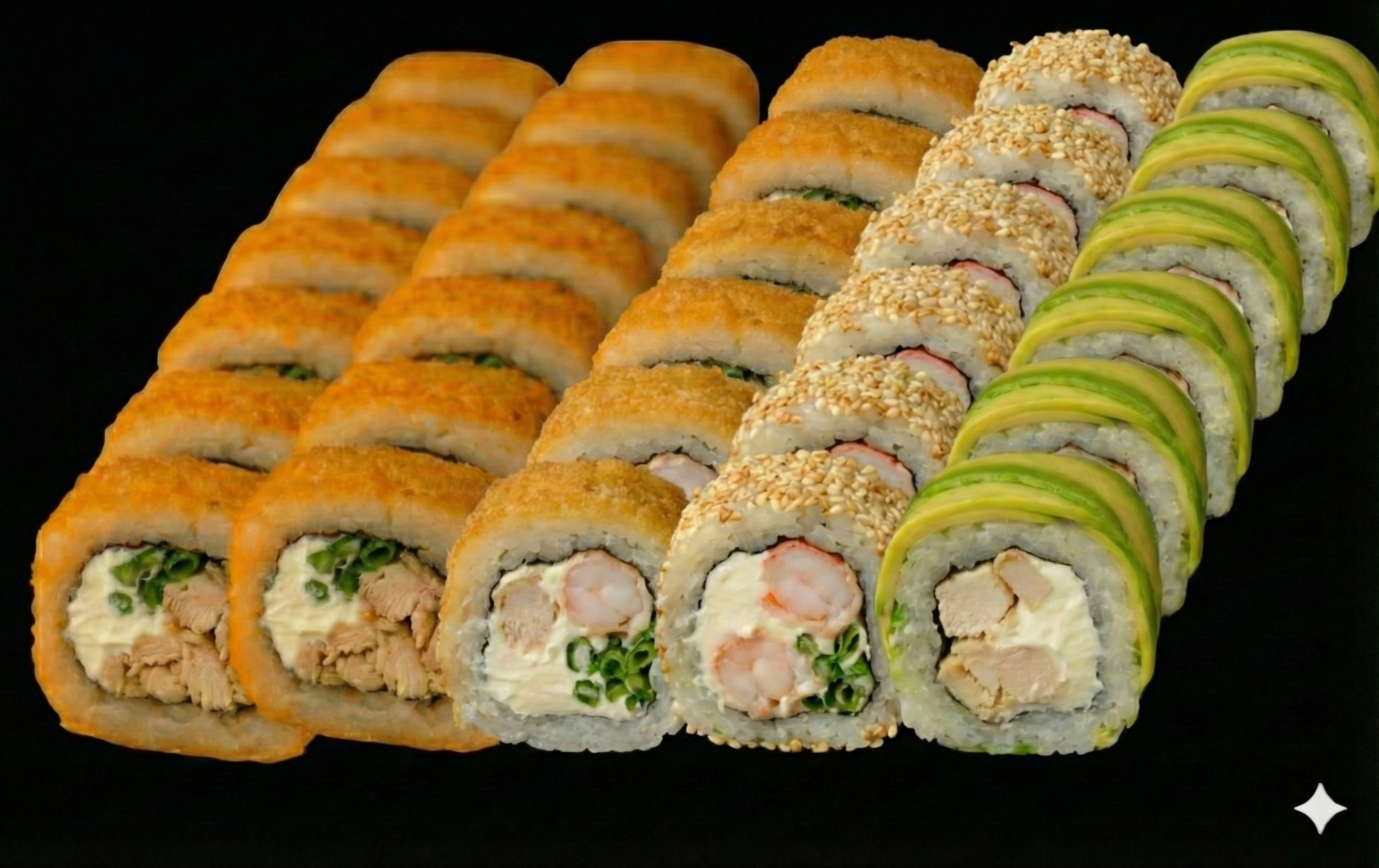 mix 50- 1 - Pwomosyon 50 Moso - Roll21 Sushi Los Ángeles Chile